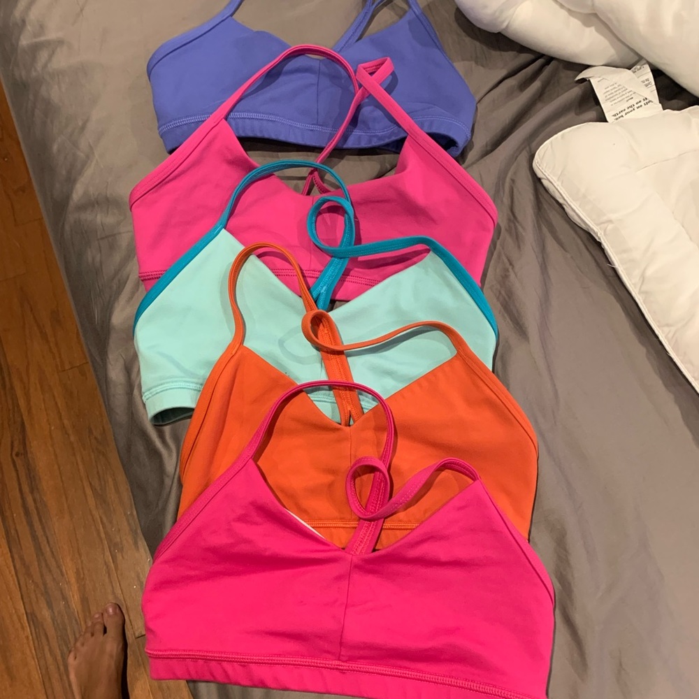 @@SOLD@@Lot of 5 medium Fleo Reinette Sports bras